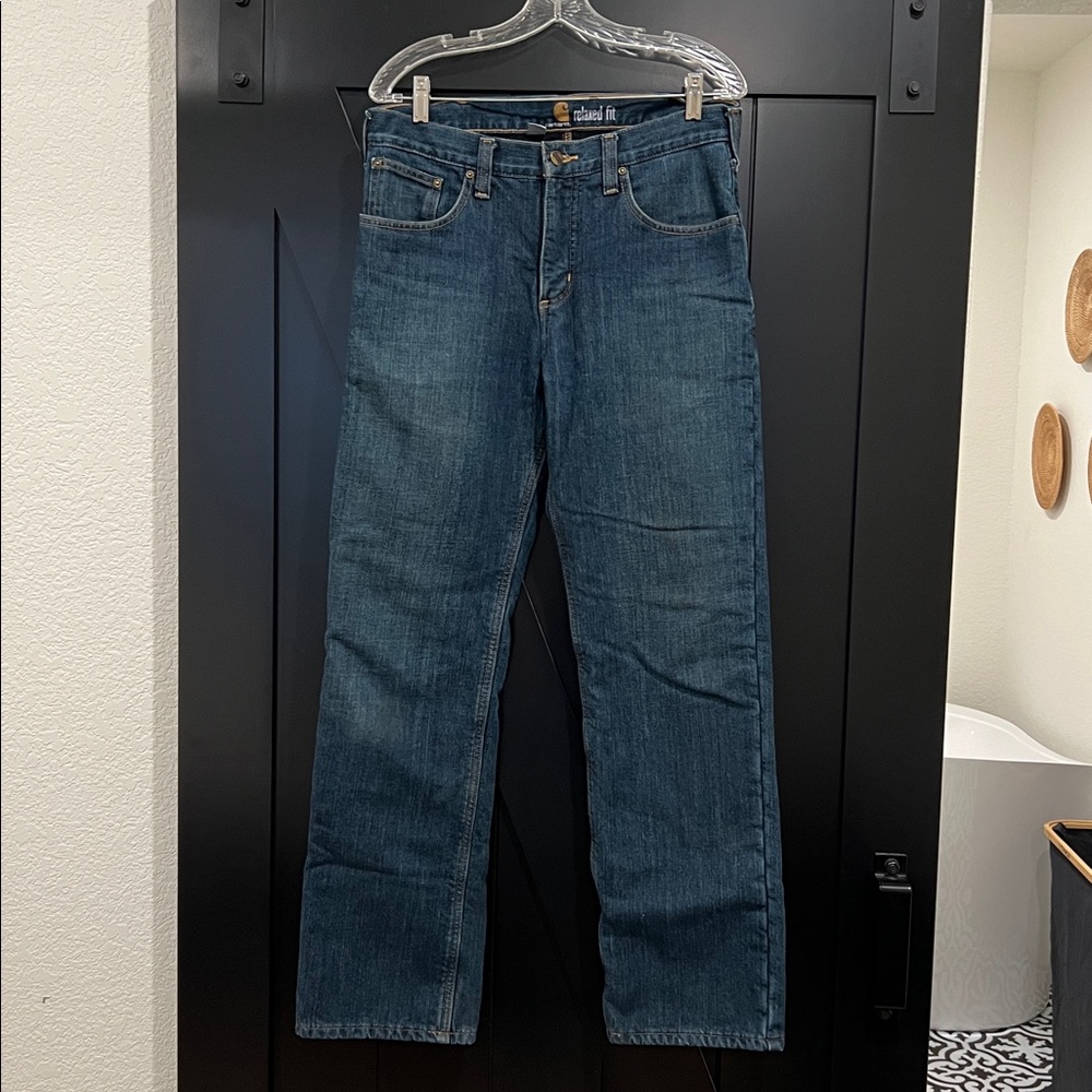 Carhartt Relaxed Fit Blue Jeans